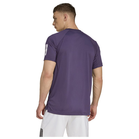 Adidas Ανδρική κοντομάνικη μπλούζα Club 3-Stripes Tennis Climacool Tee